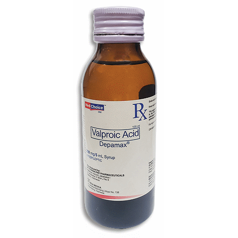 DEPAMAX Valproic Acid 250mg / 5mL Syrup 100mL price in the Philippines ...